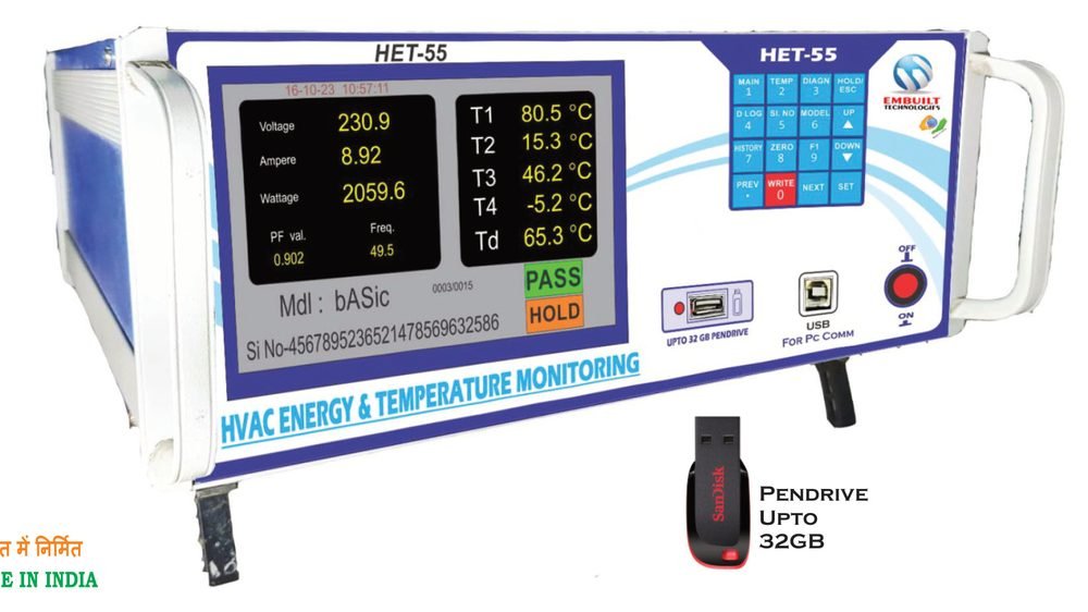 HVAC Energy & Temperature Monitoring HET-55 - product photo